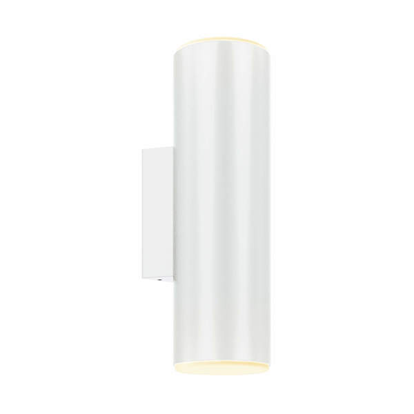 Dals 4 Inch Round Adjustable LED Cylinder Sconce LEDWALL-A-WH